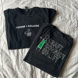 S, M | Starbucks Partner Tshirts Coffeegear Unisex Small, Medium Black Tshirts